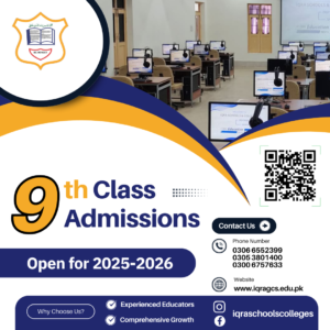 Red and White Modern School Admission Facebook Post